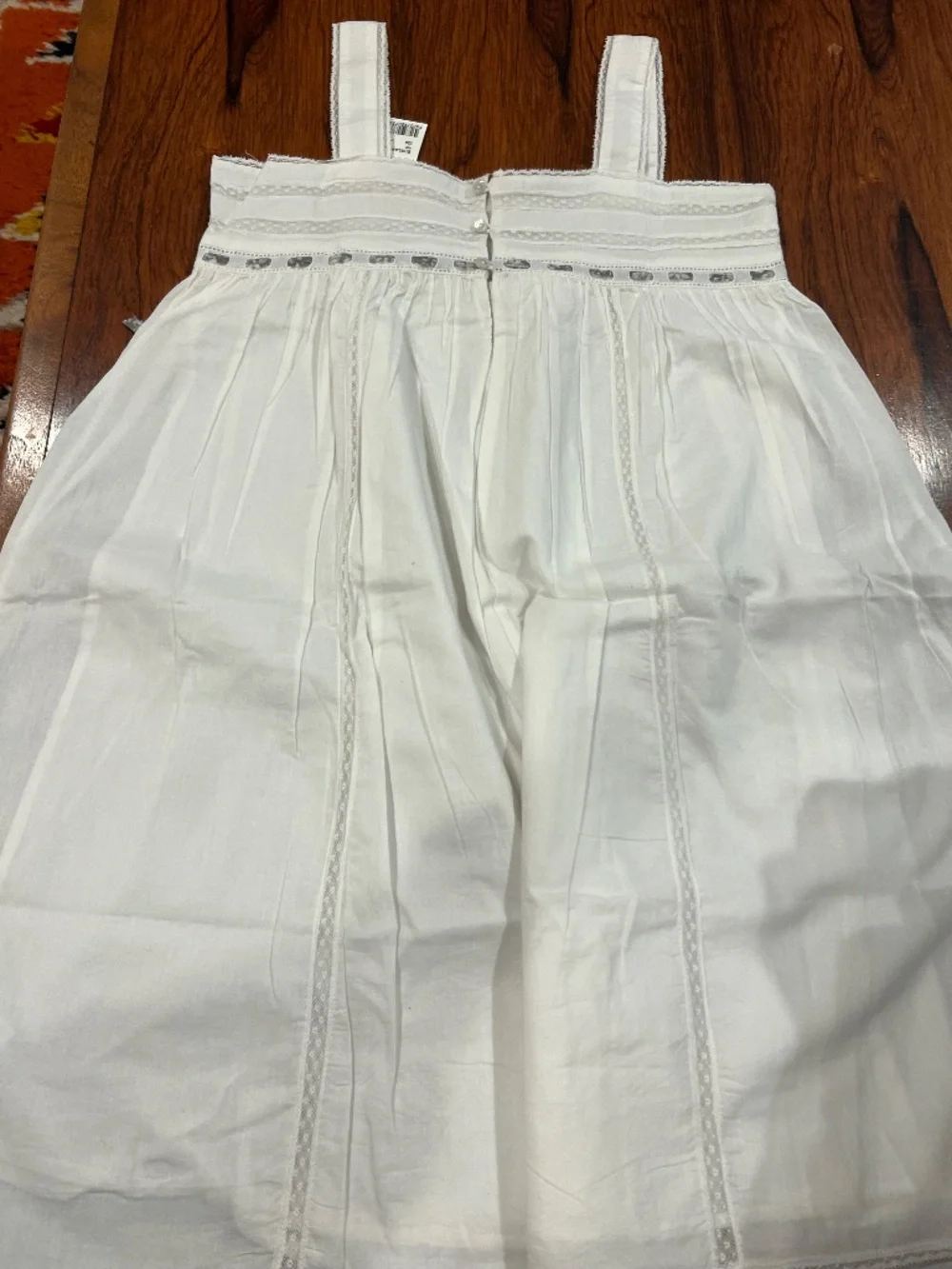 Bonpoint Girls White Dress NWT Size 10